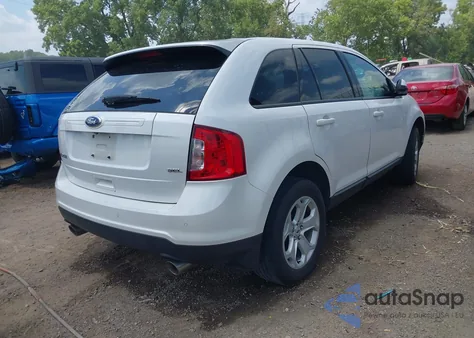 2013 Ford Edge Sel from USA, damaged, VIN 2FMDK3JC4DBC96064